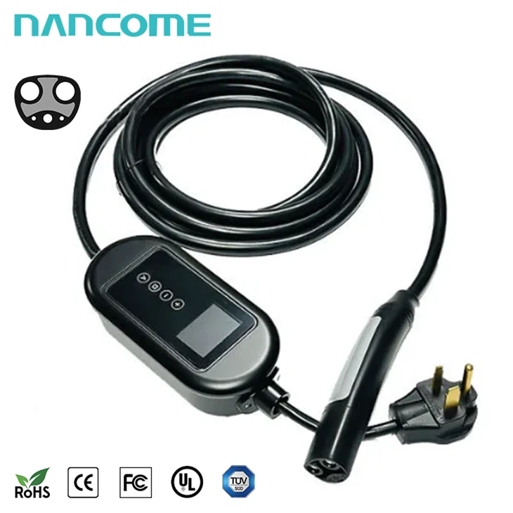 9,6KW prenosná nabíjačka Ev